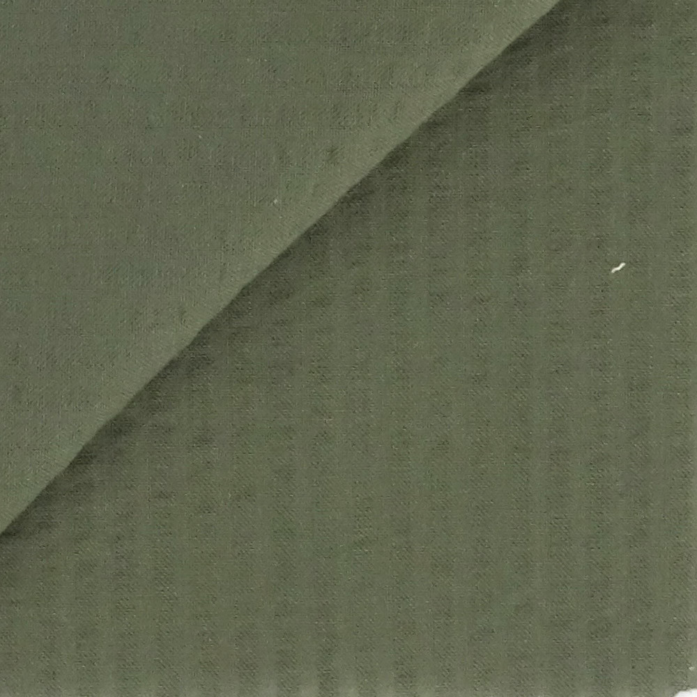 Seersucker Rayé Vert