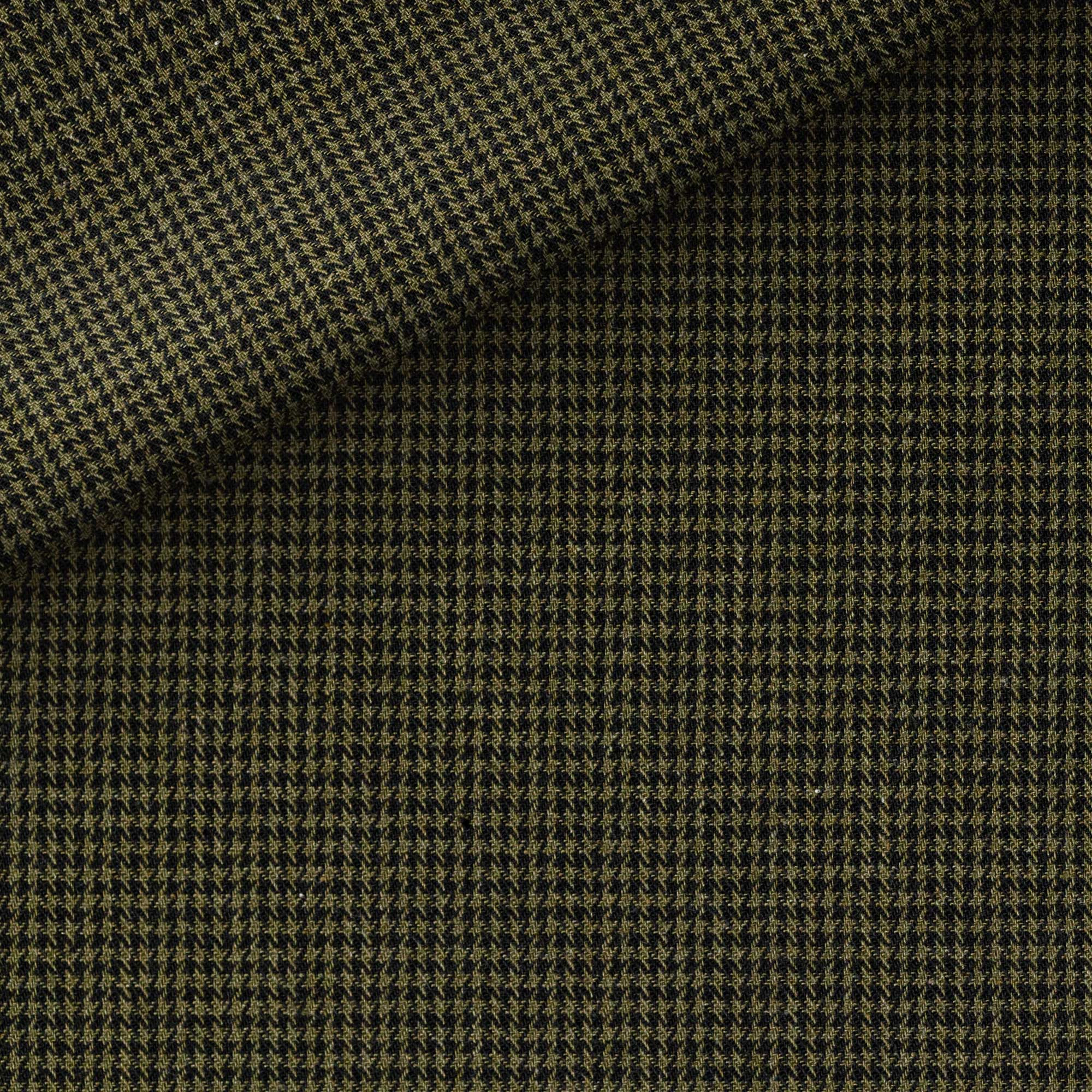 Flanelle Pied de Poule Vert