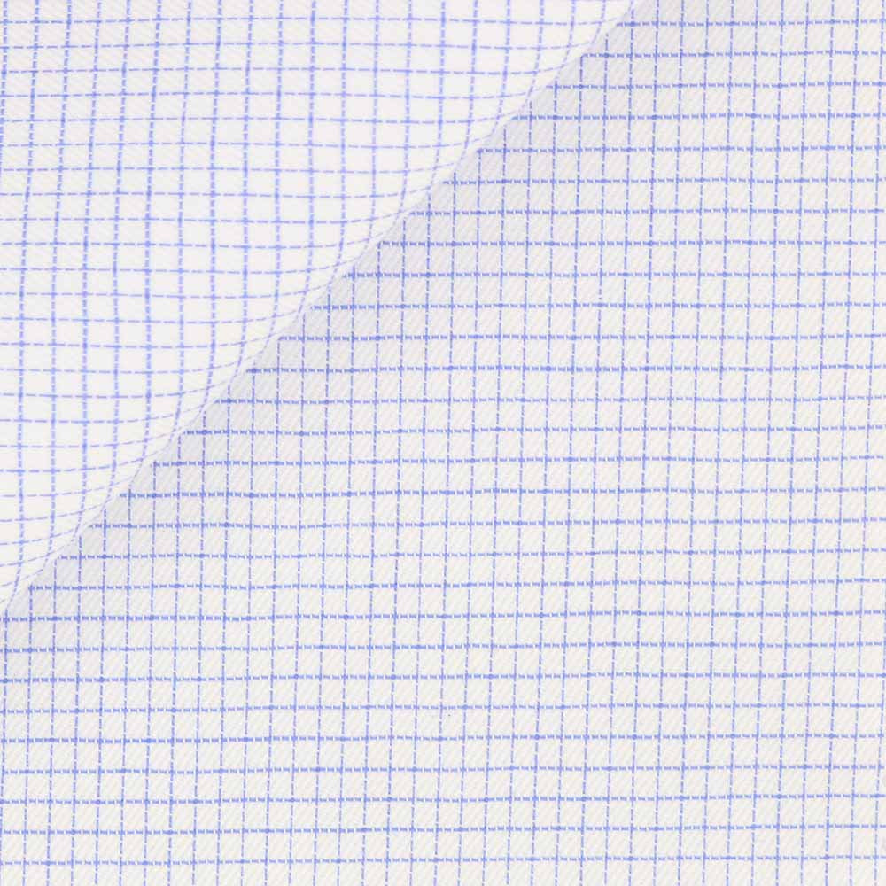 Twill Carreaux Bleu