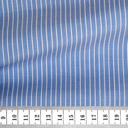 Fil à Fil Rayé Bleu