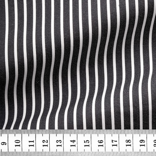 Fil à Fil Rayé Noir