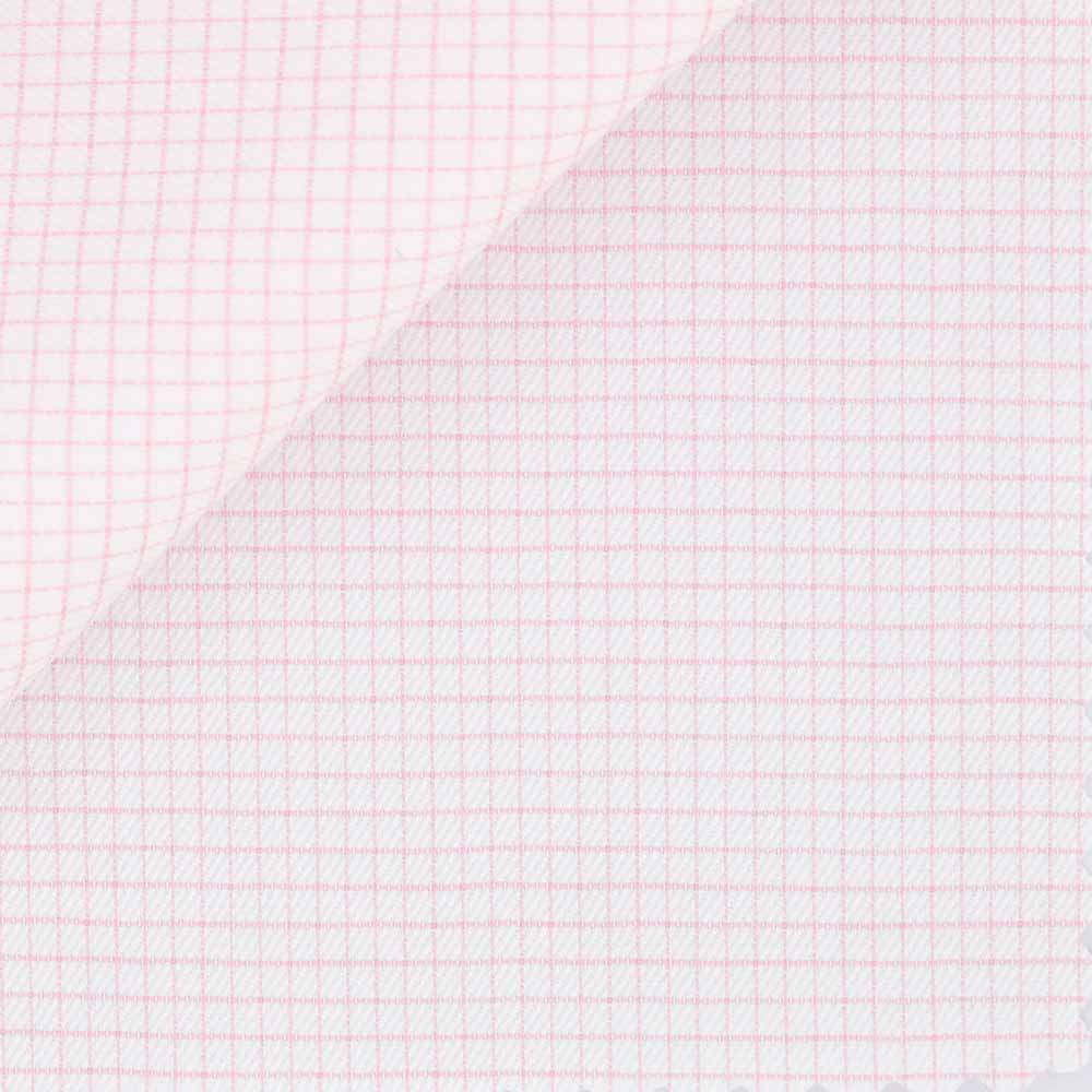 Twill Carreaux Rose