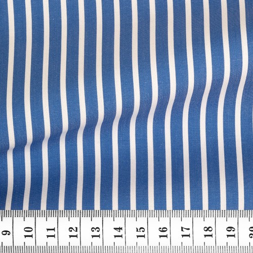 Fil à Fil Rayé Bleu