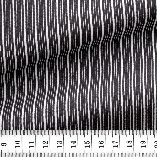 Fil à Fil Rayé Noir