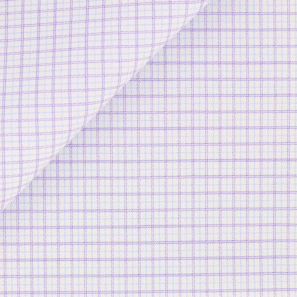 Twill Carreaux Violet