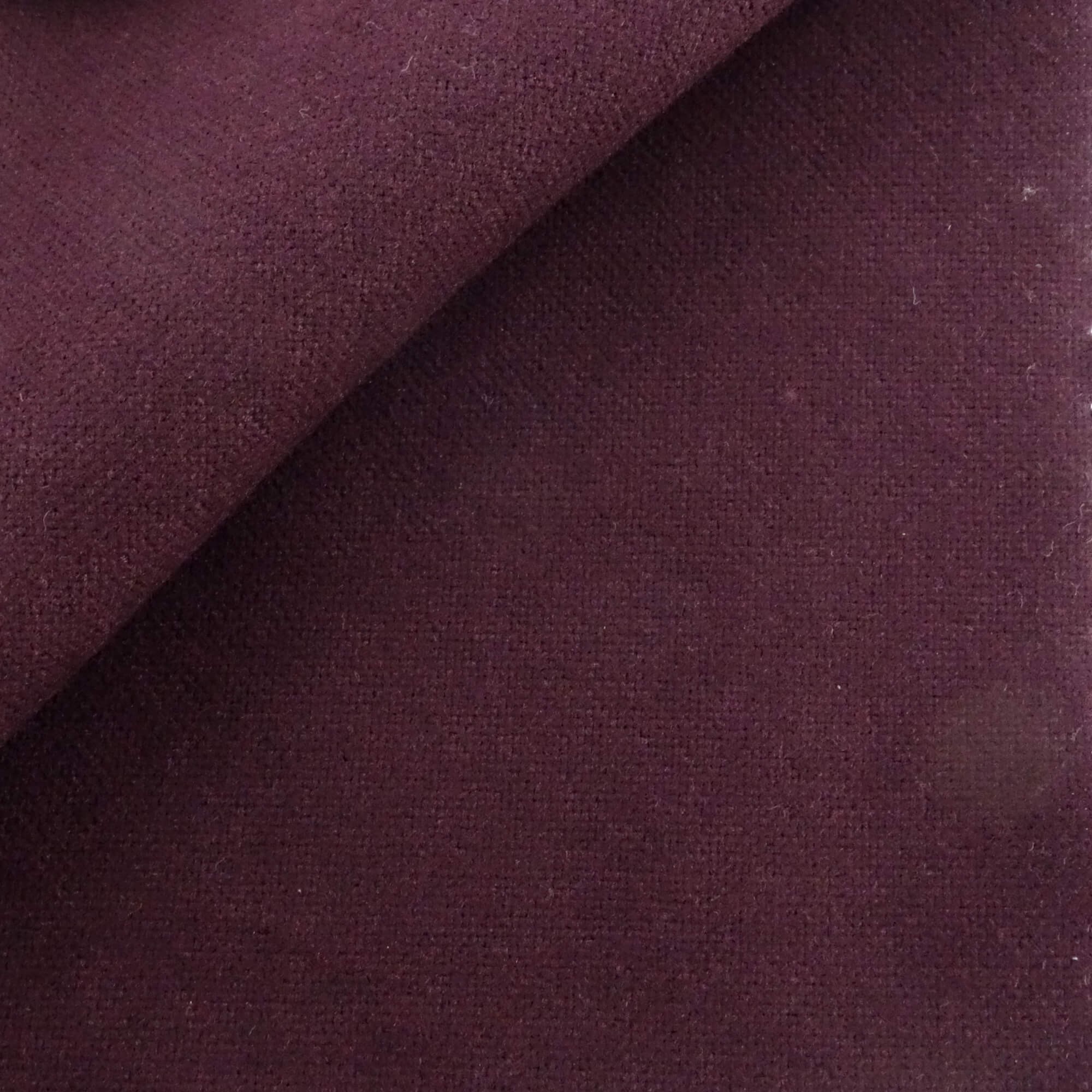 Flanelle Uni Bordeaux