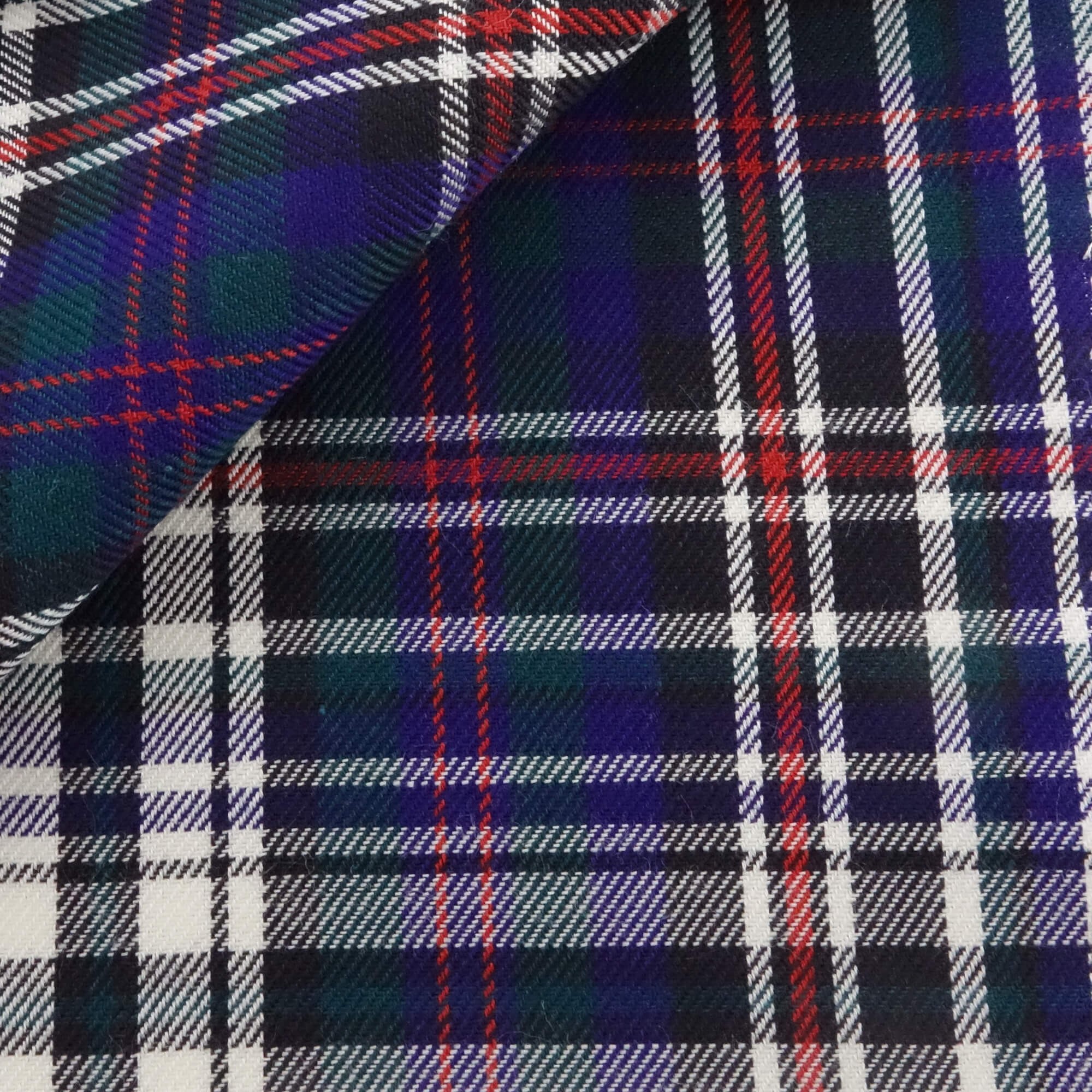 Twill Carreaux Bleu Rouge