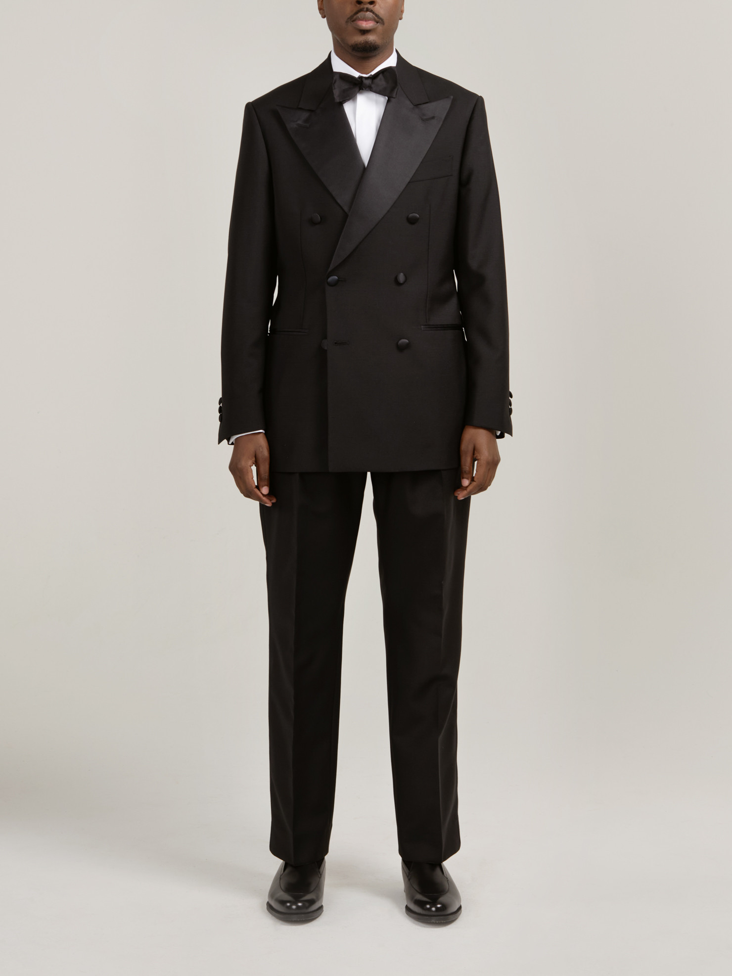 Smoking Croisé Noir