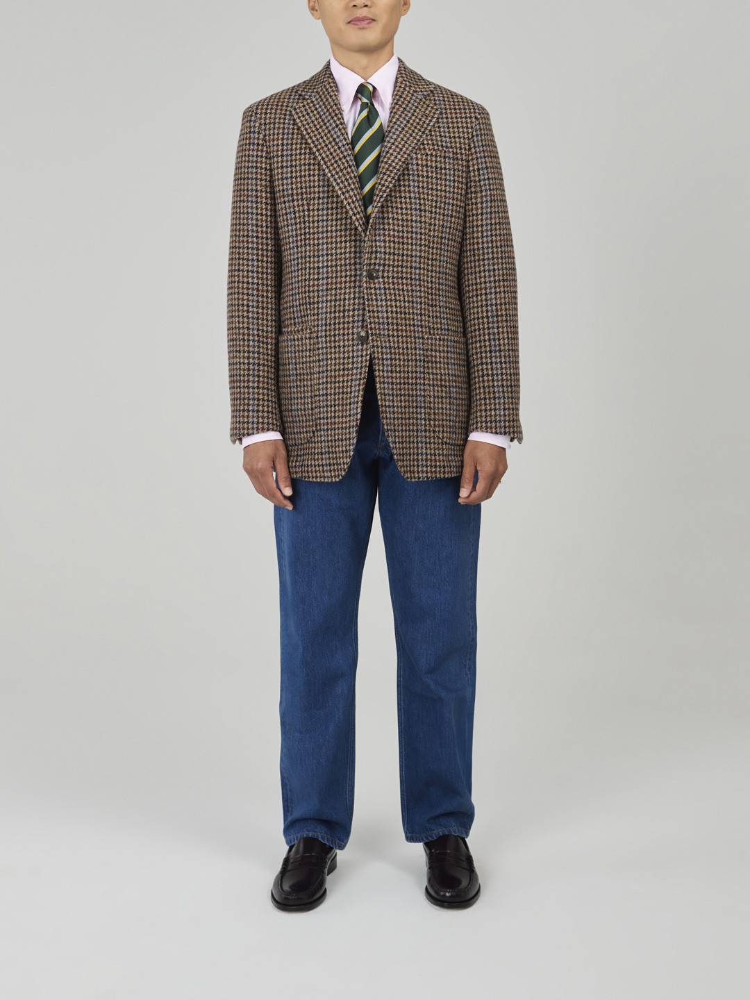 Veste Tweed Gun Club Beige