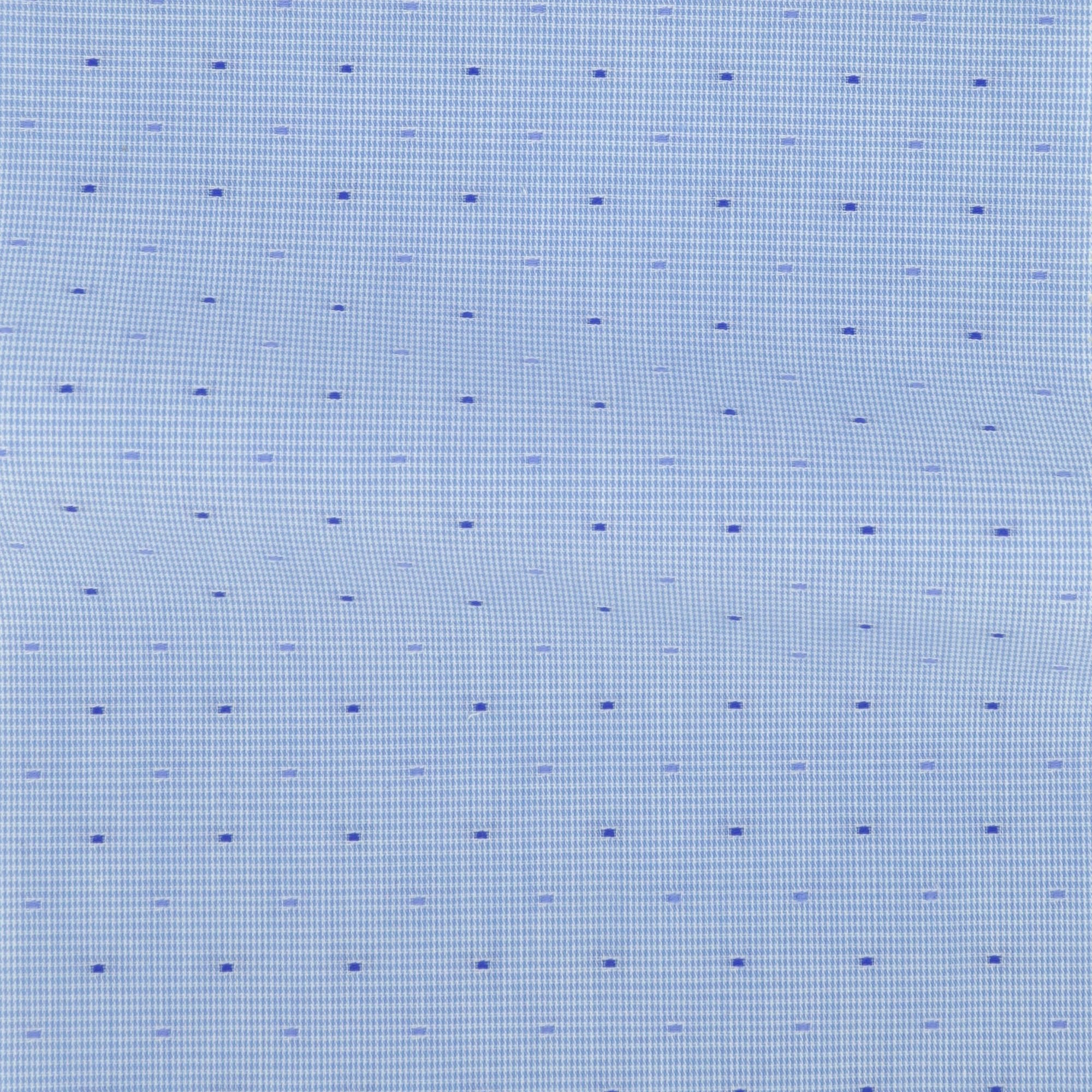 Fil à Fil Motif Bleu