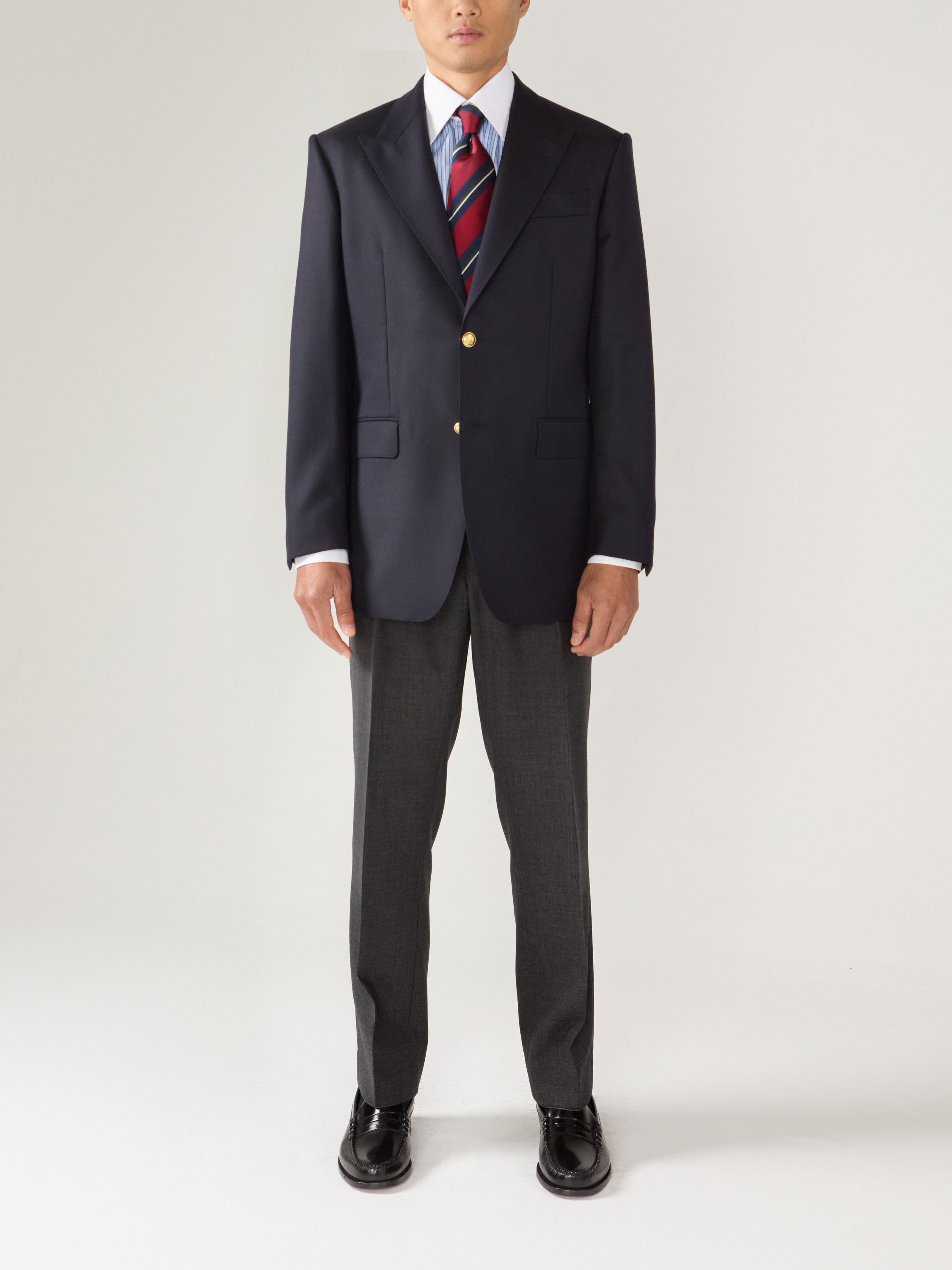 Blazer Laine Lourde Marine