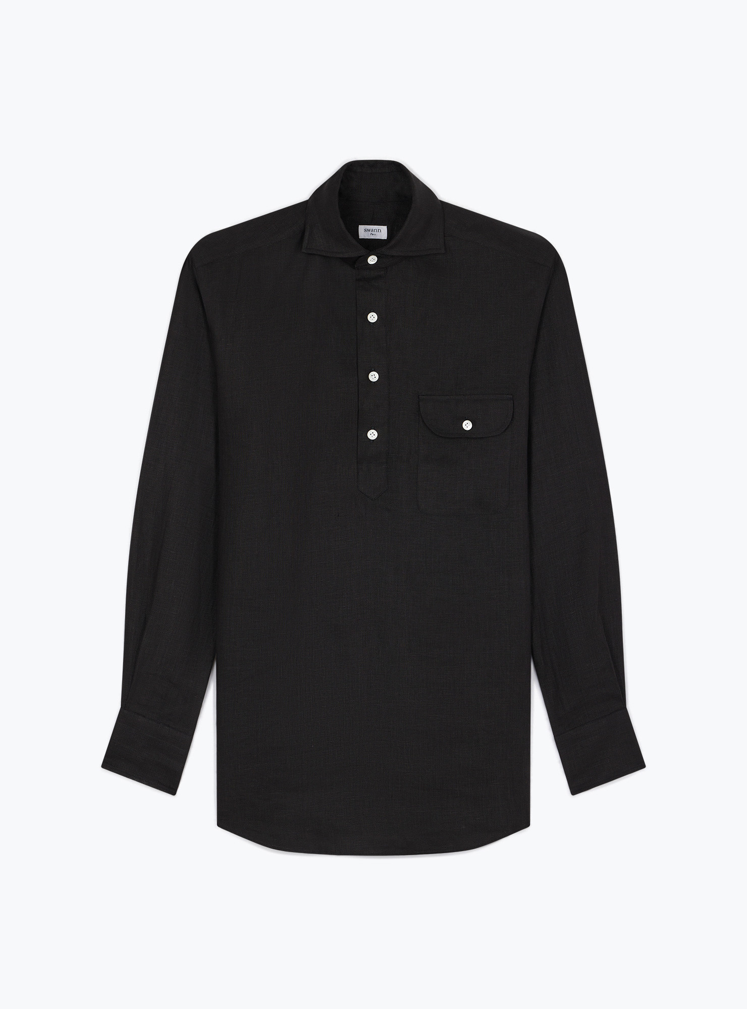 Chemise noir uni online