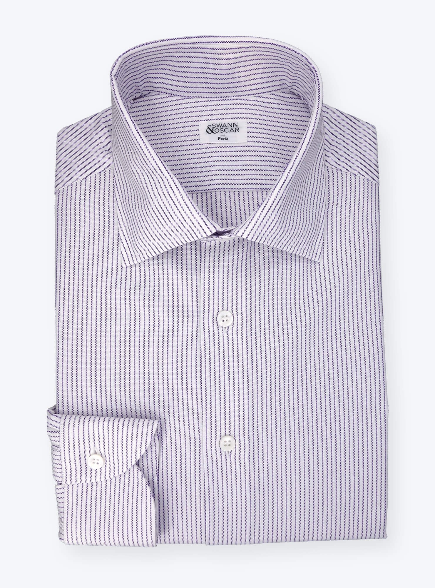 Chemise Oxford Ray Bleu CH093396 Swann
