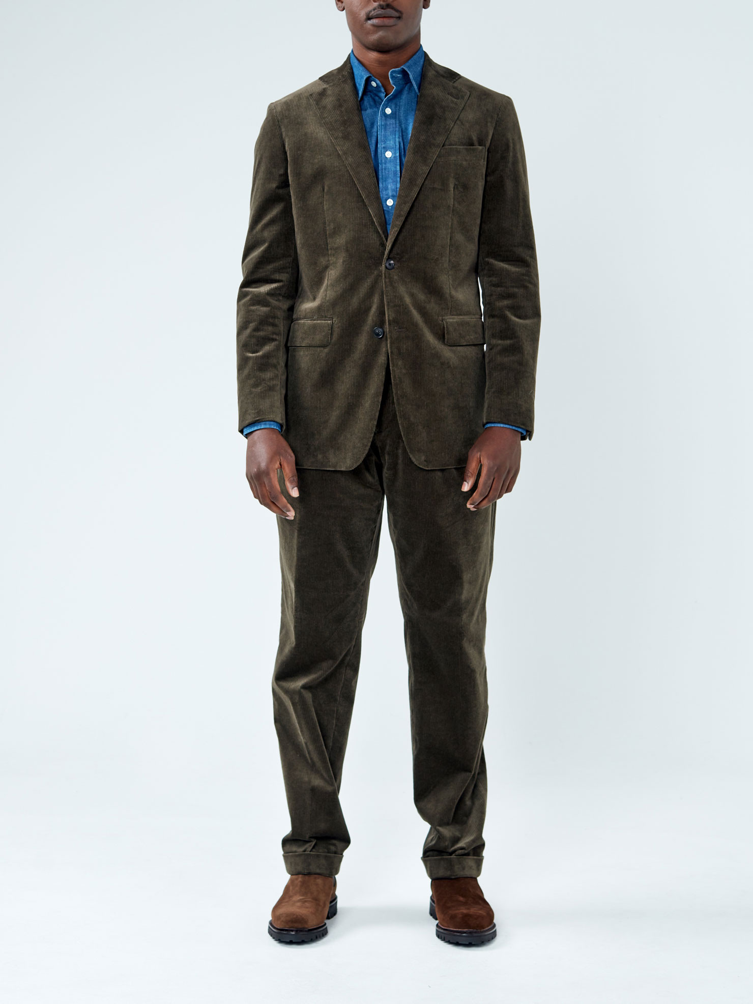 Veste costume on sale velours cotelé homme