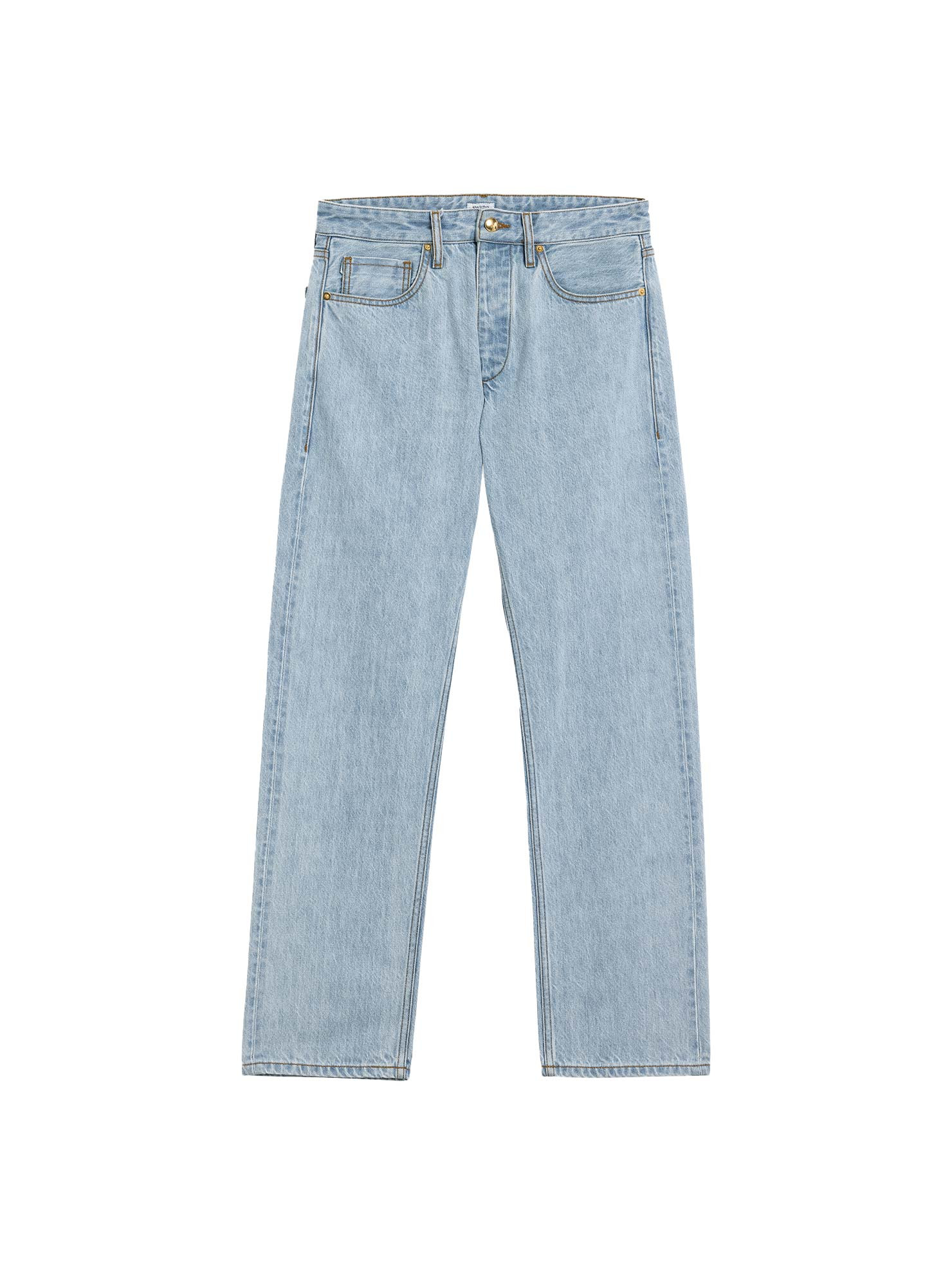 Jean Selvedge Délavé Clair