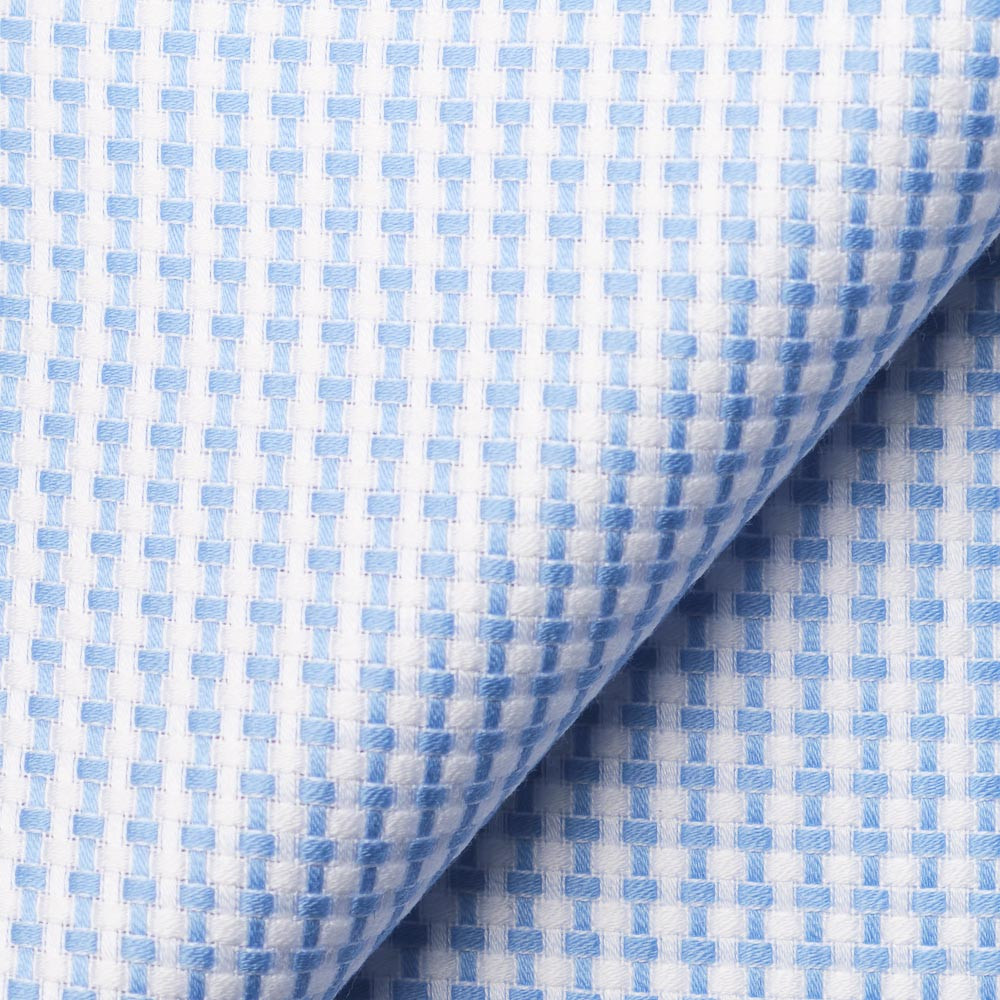 Dobby Uni Bleu Blanc