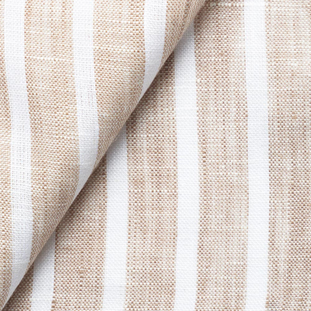 Lin Rayé Beige