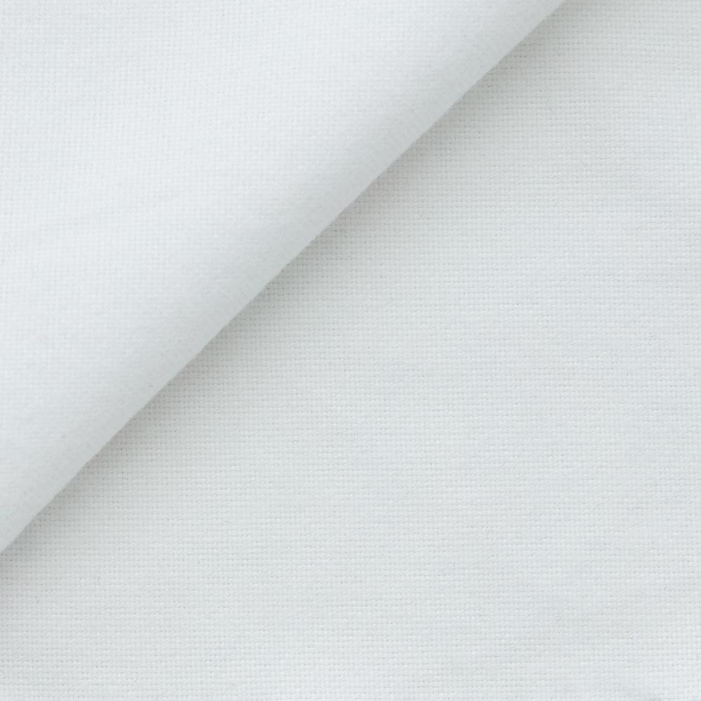 Flanelle Uni Blanc