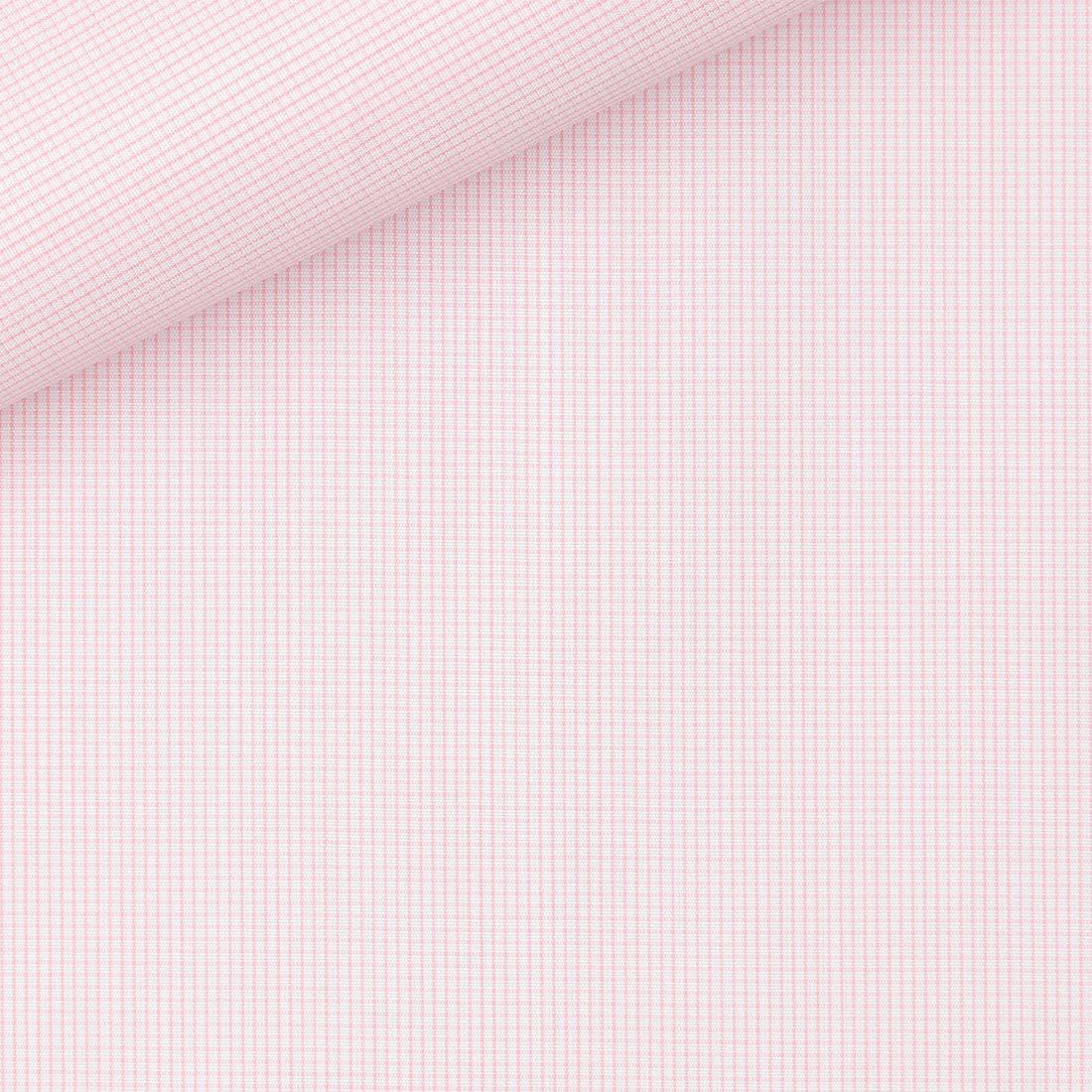 Popeline Carreaux Rose