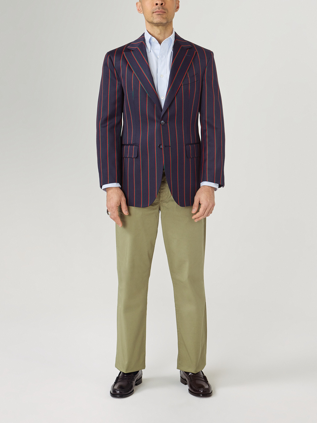 Blazer Rowing Bleu Rouge