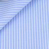 Chambray Rayé Bleu