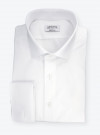 Chemise Twill Uni Blanc