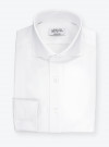 Chemise Twill Uni Blanc