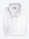 Chemise Popeline Uni Blanc