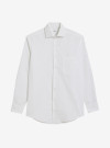 Chemise Chambray Uni Blanc