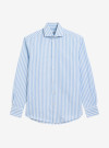 Chemise Oxford Rayé Bleu