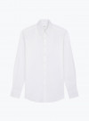 Chemise Popeline Uni Blanc