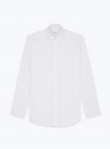 Chemise Popeline Uni Blanc