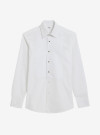 Chemise Popeline Uni Blanc