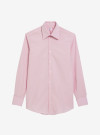 Chemise Popeline Uni Rose