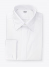 Chemise Popeline Uni Blanc