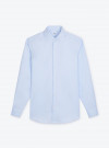 Chemise Twill Uni Bleu