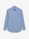 Chemise Zéphir Rayé Jaune Bleu