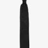 Cravate Tricot Noire