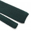 Cravate Tricot Laine Verte