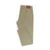 Chino classique broken twill beige vert