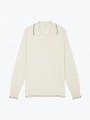 Polo Coton Cachemire Ecru