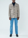 Veste Saharienne Laine Beige