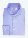 Chemise Oxford Uni Bleu