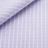 Popeline Carreaux Parme Violet