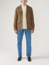 Veste Saharienne Chevrons Marron