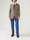Veste Tweed Chevrons Beige