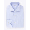 Chemise Seersucker Rayé Bleu