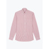 Chemise Popeline Rayé Rouge