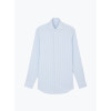 Chemise Seersucker Rayé Bleu