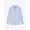 Chemise Oxford Uni Bleu